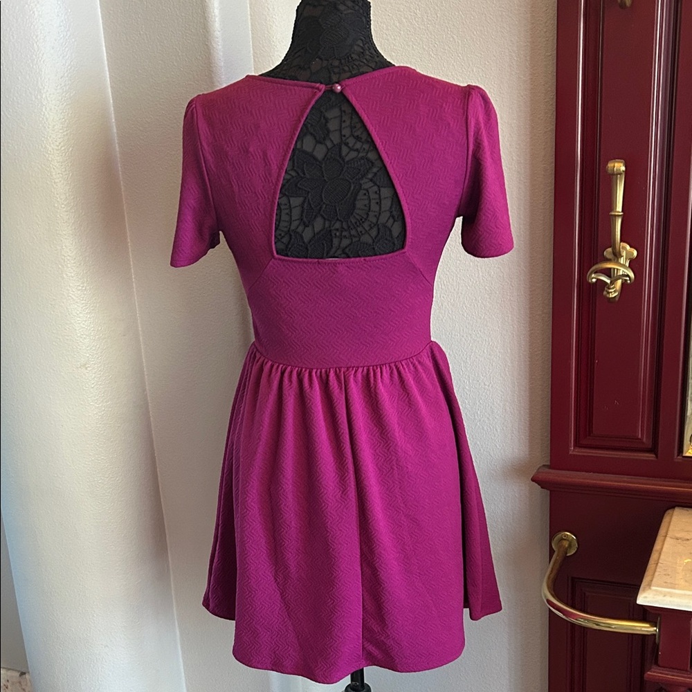 Forever 21 Magenta Skater Dress - Picture 8 of 8